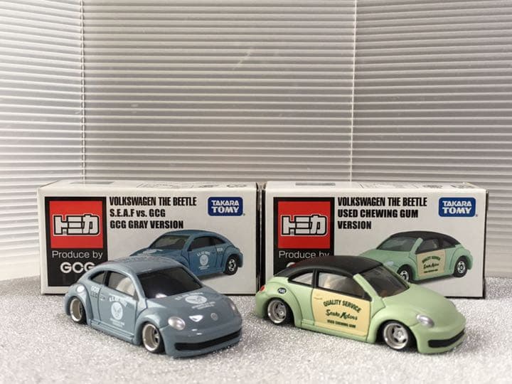 ミニカー　1/64 トミカ 所さん　世田谷ベース　VW 改造