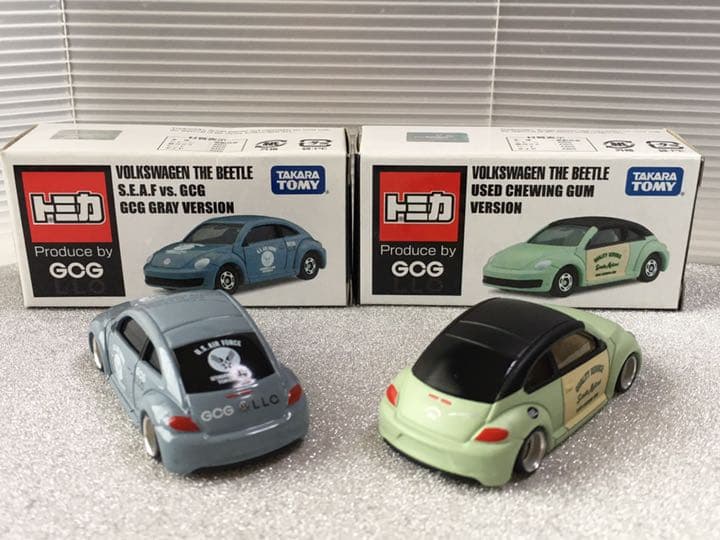 ミニカー　1/64 トミカ 所さん　世田谷ベース　VW 改造