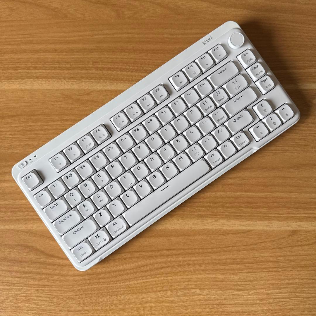 Kzzi I75 ロープロファイルキーボード　ゲーミング　メカニカルキーボード