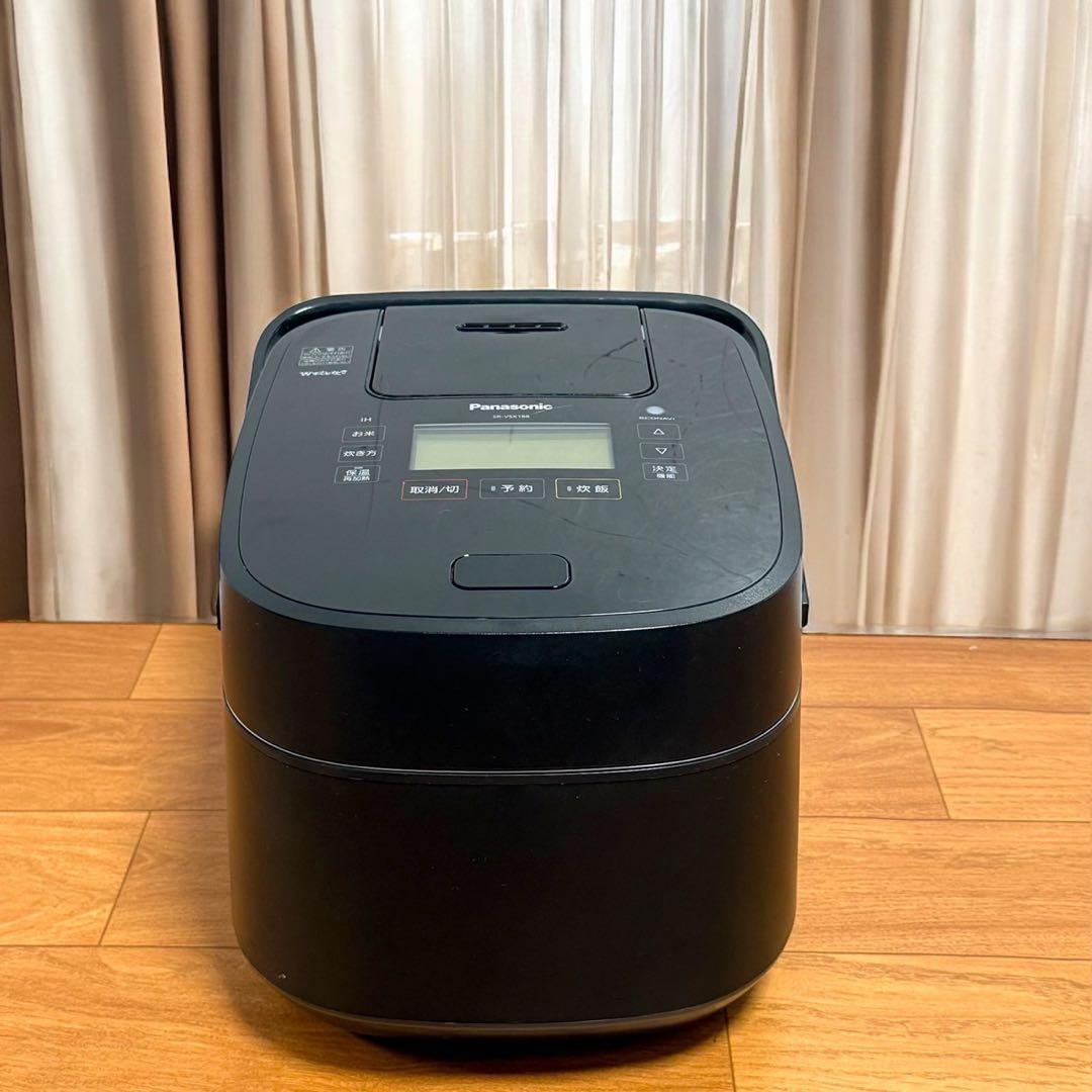 パナソニック SR-VSX188 K 炊飯器 1升 Wおどり炊き 可変圧力IH式