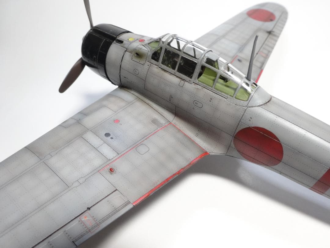 エデュアルド1/48日本海軍艦上戦闘機「零戦21型」完成品