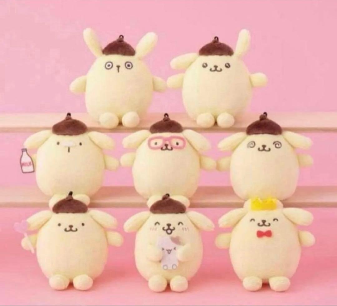 ポムポムコレクション2 トレーディングむにゅぐるみ　ポムポムプリン　マスコット