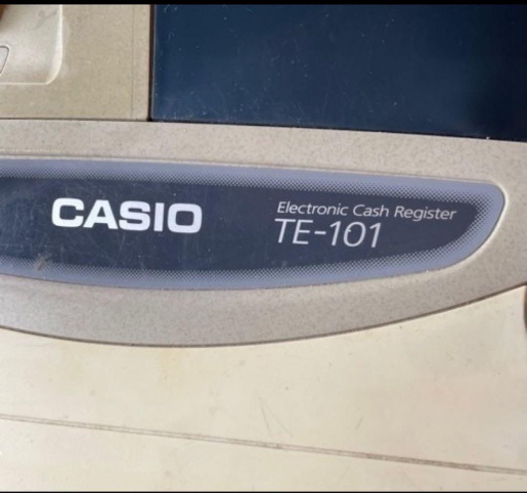 カシオ レジスター TE-101⭕️ TE-M80の上位機種で使いやすい高機能です