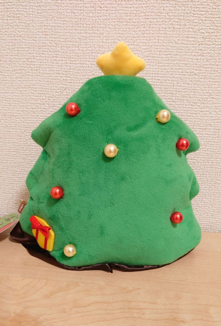 ツリーなもぐらコロッケ クリスマスぬいぐるみ ナガノのくま 自分ツッコミくま