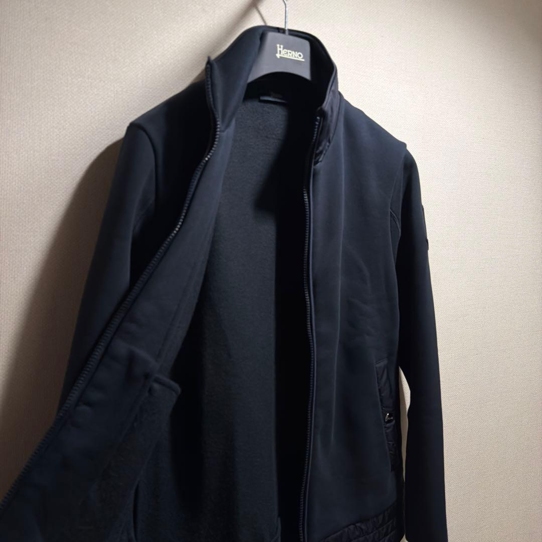 HERNOスウェット ジップアップブルゾン ネイビー 44 ヘルノ