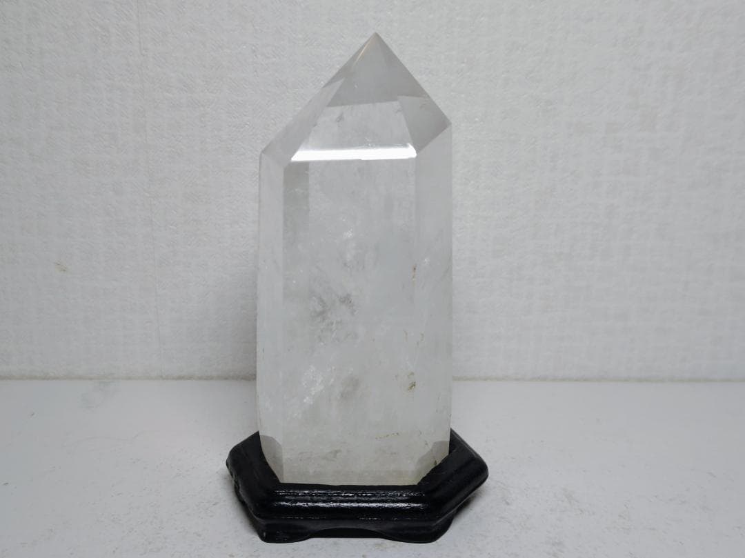 水晶 492g クォーツ 原石 鑑賞石 自然石 誕生石 宝石 鉱物 鉱石 水石