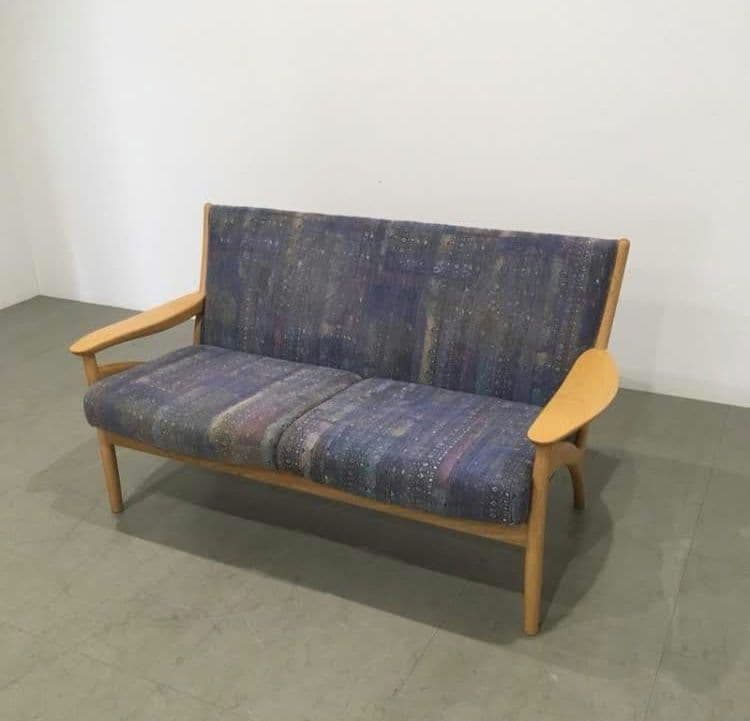 カンディハウス フローレンス 2人掛けソファ 美品