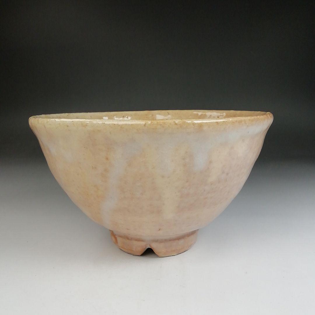 Ｔ８０９　茶碗　『萩焼』『大屋窯　中村二夫 造』『前大徳寺 細合喝堂 書付』共箱