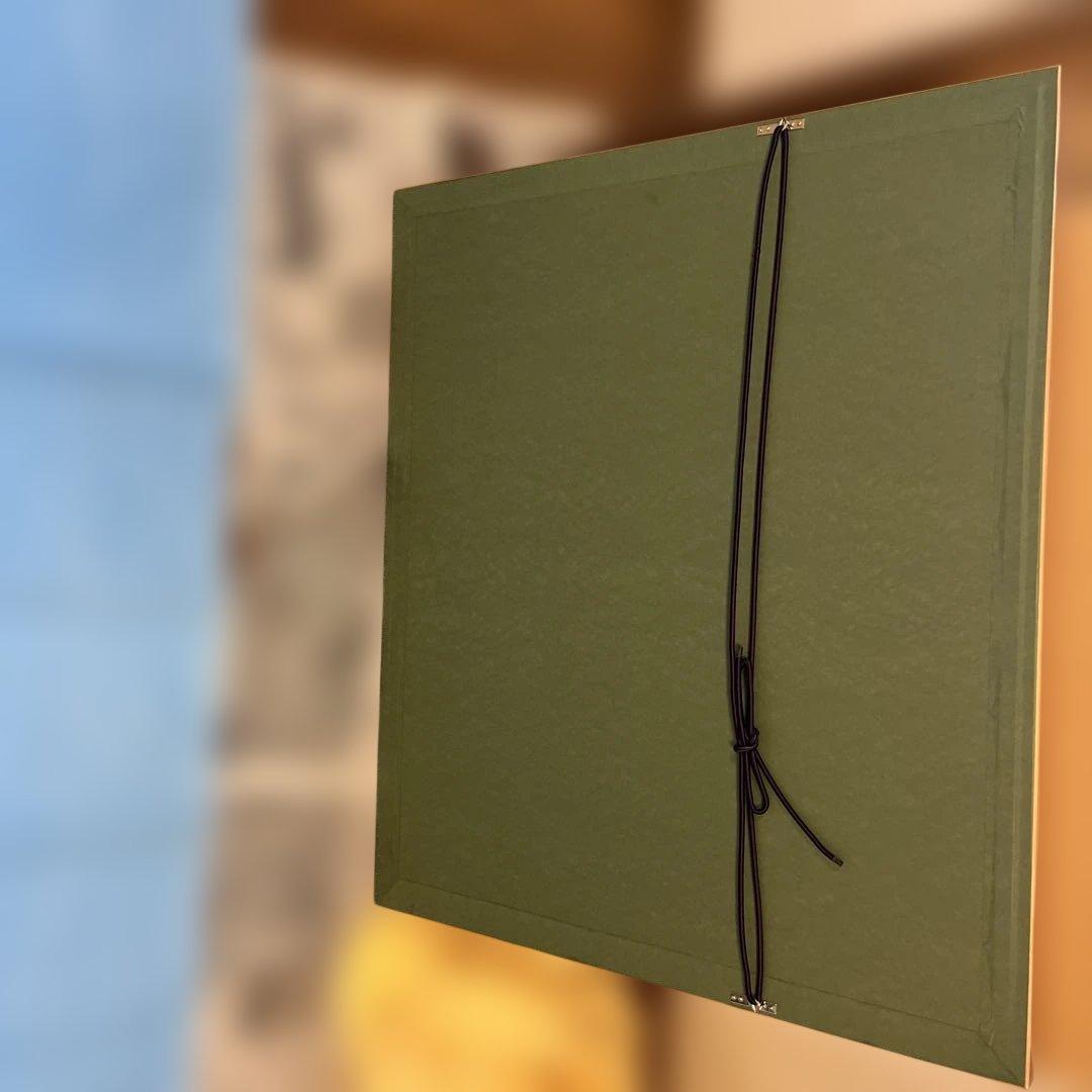 文化勲章受賞　上村松園　鼓の音　シルク版画　美人画