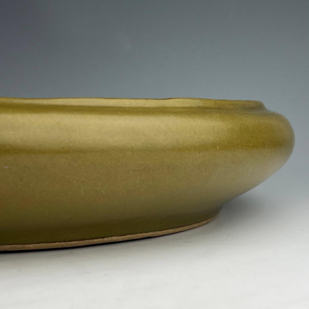 蕎麦釉 茶葉末釉水盤 中国古玩 中国美術 唐物 擺件