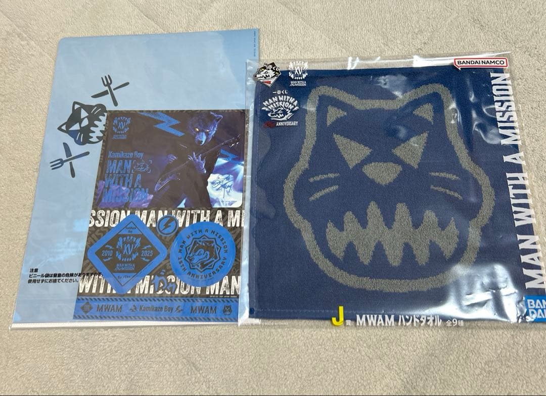 計3点　一番くじ MAN WITH A MISSION 15th A賞J賞I賞