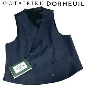 新品】GOTAIRIKU　紺　ダブル　ジレ　ベスト　タリアトーレ　Beams F