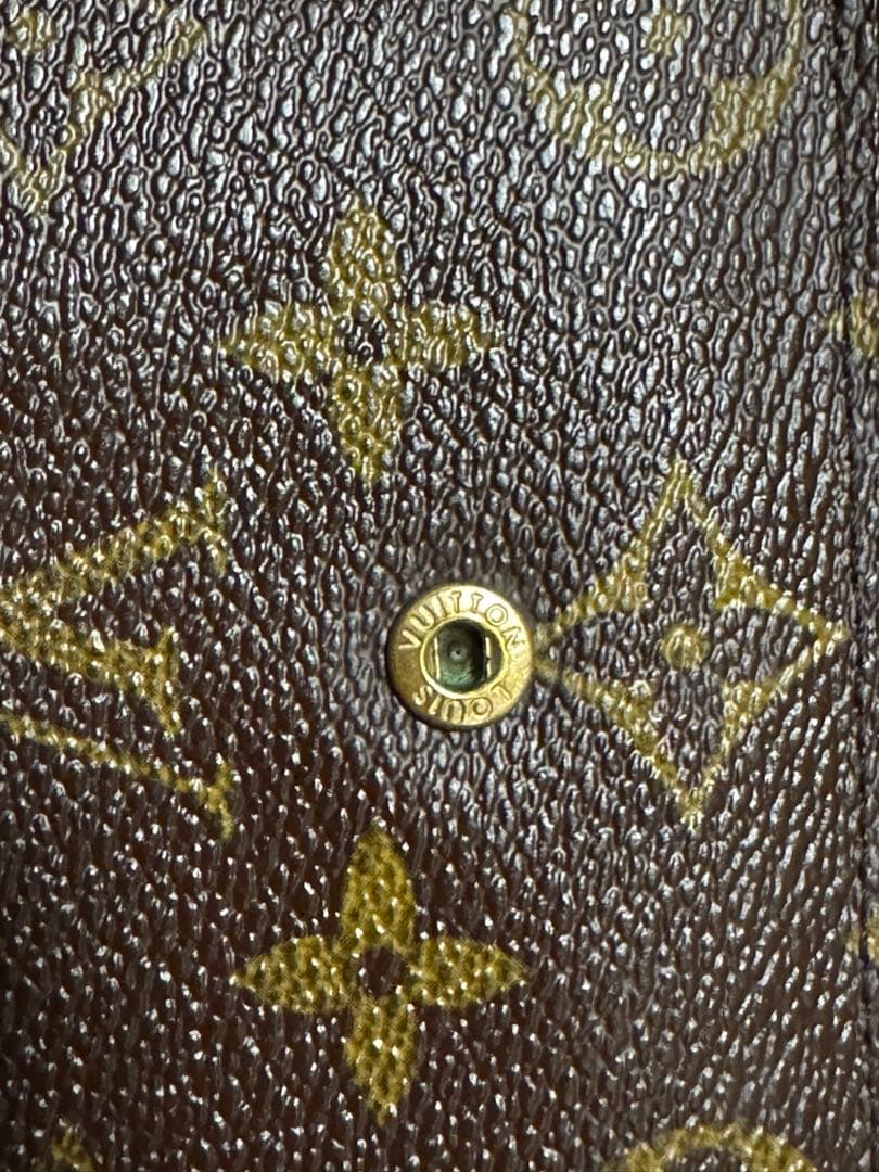 ルイヴィトン モノグラム ポルトモネ ビエ ヴィエノワ がま口 二つ折り財布