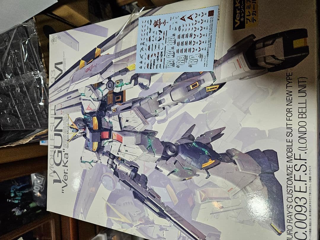 T*a様 MG νガンダム Zガンダム ver.ka 1/100 2点セット