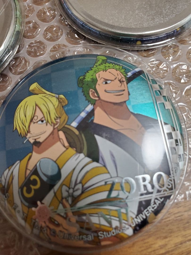 ゾロ サンジ 缶バッジ 3個まとめ売り