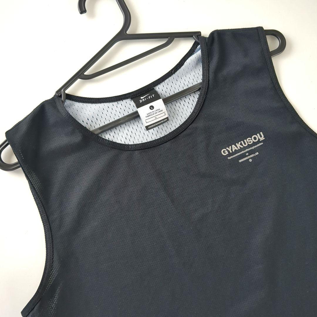 ギャクソウ*タンクトップ　Lサイズ*スウェットマップシャツ