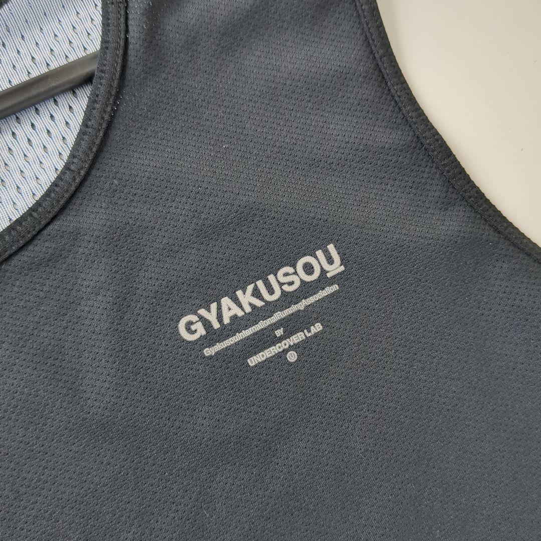 ギャクソウ*タンクトップ　Lサイズ*スウェットマップシャツ