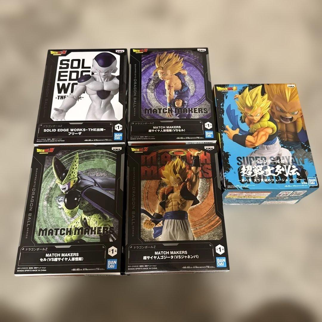 ドラゴンボール フィギュア 5体セット フリーザ セル ゴジータ