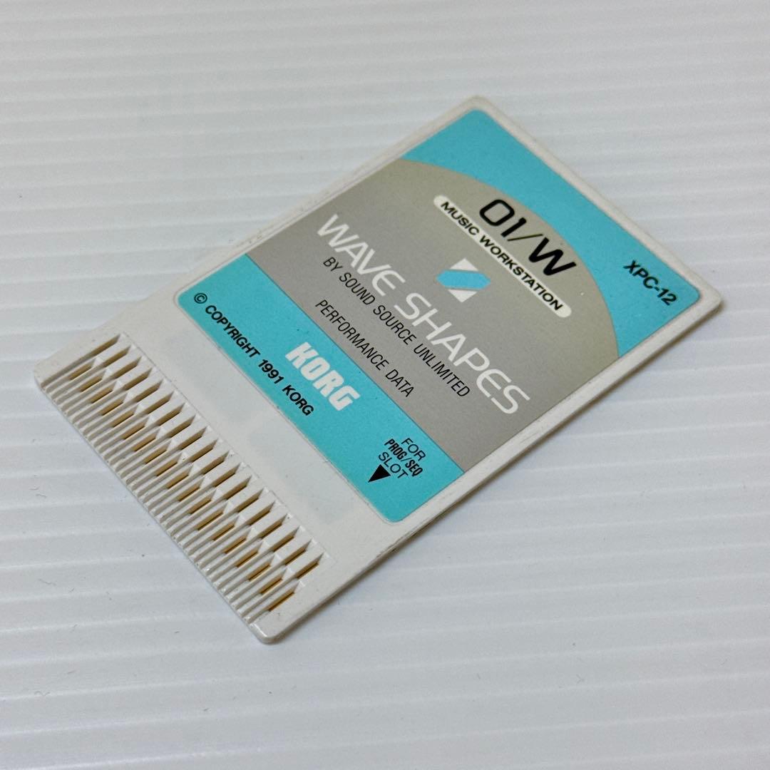 KORG 01/W 拡張 カード データ XPC-12 WAVE SHAPES