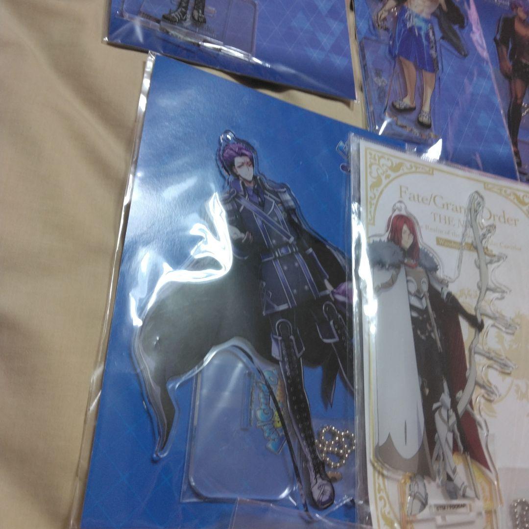 FGO　アクリルスタンド　ランスロット　ガヴェイン　トリスタン　トネリコ