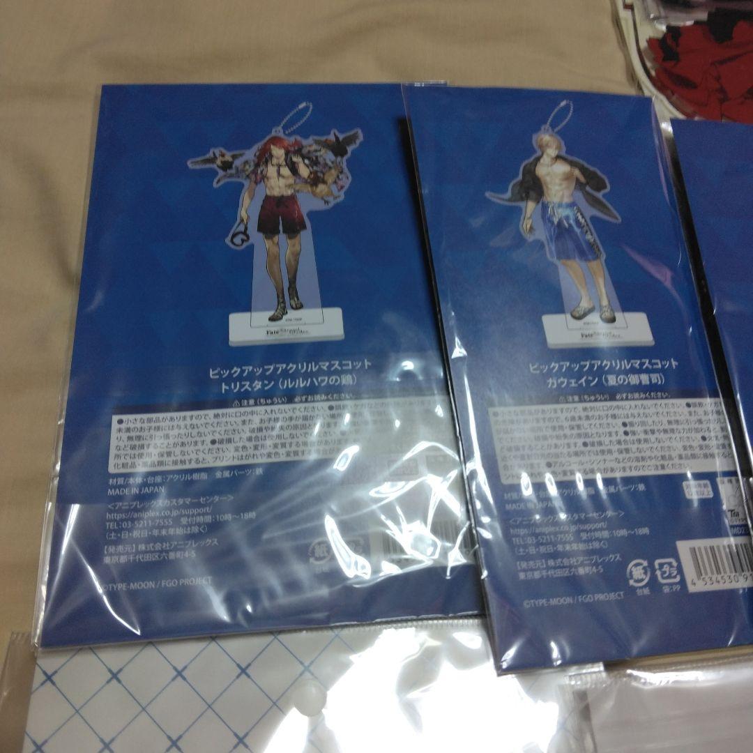 FGO　アクリルスタンド　ランスロット　ガヴェイン　トリスタン　トネリコ