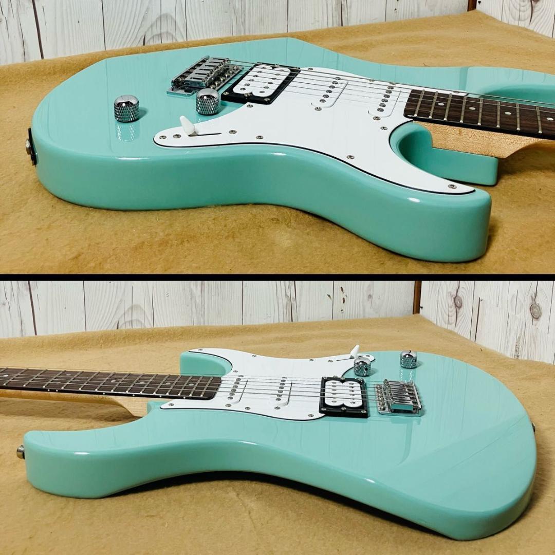 美品 YAMAHA PAC112V エレキギター ソニックブルー ソフトケース