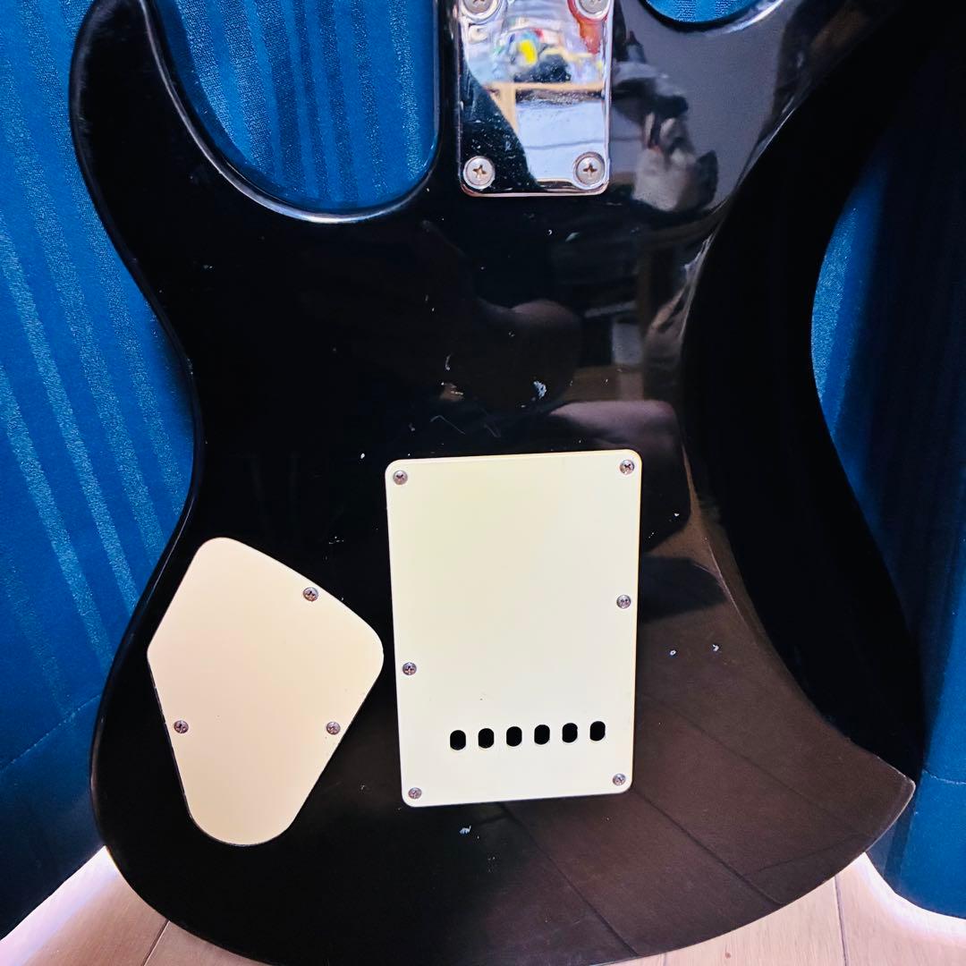 PACIFICA ヤマハ パシフィカ エレキギター 黒　ブラック　ソフトケース付