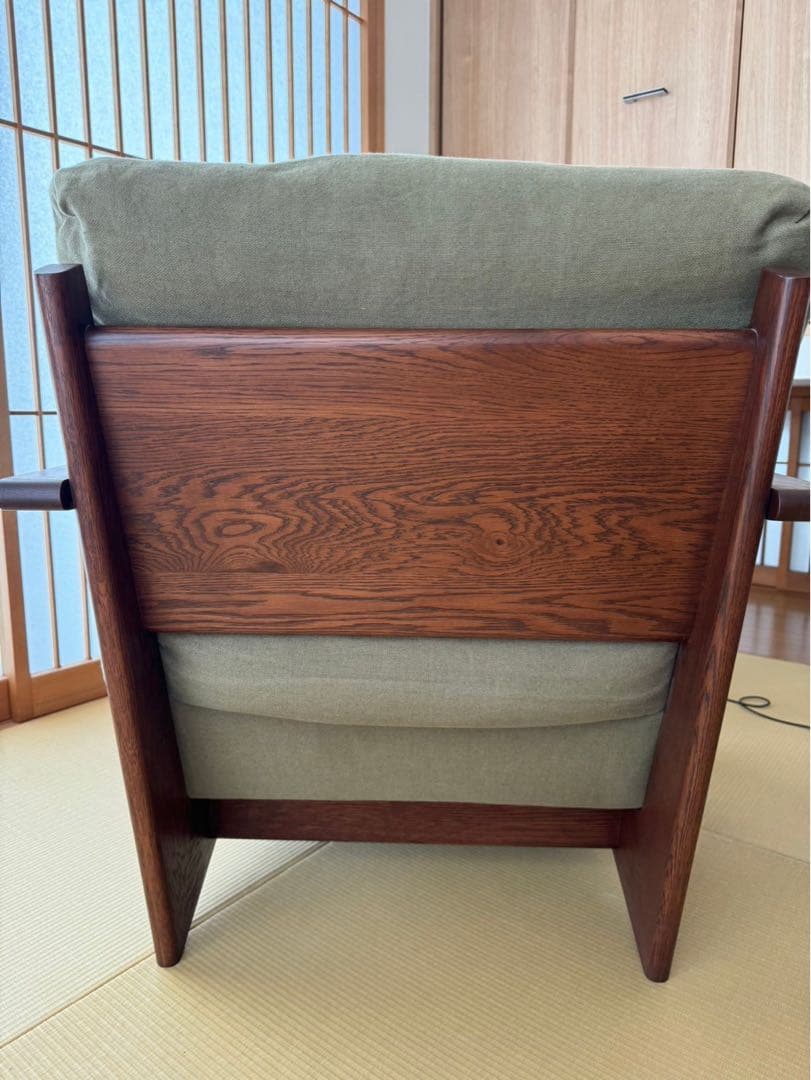 広松木工　1人がけソファ　オットマン　セリオ