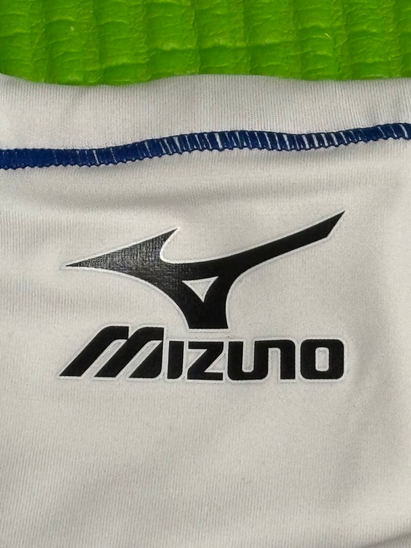 Mizuno 競泳水着 ホワイト/ブルー 競パン 中古品