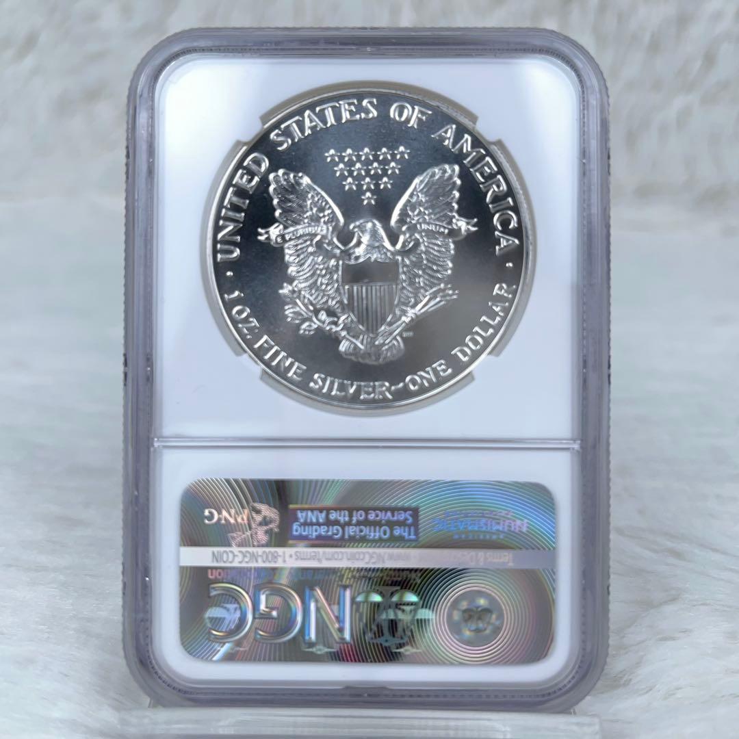 【銀高騰】1992年 イーグル銀貨 NGC MS69 AI需要 資産防衛 希少