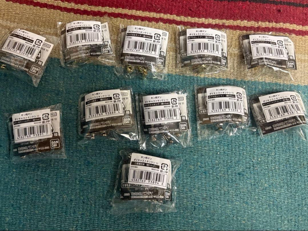 キンケシ　ダイキャスト11 11体フルコンプセット