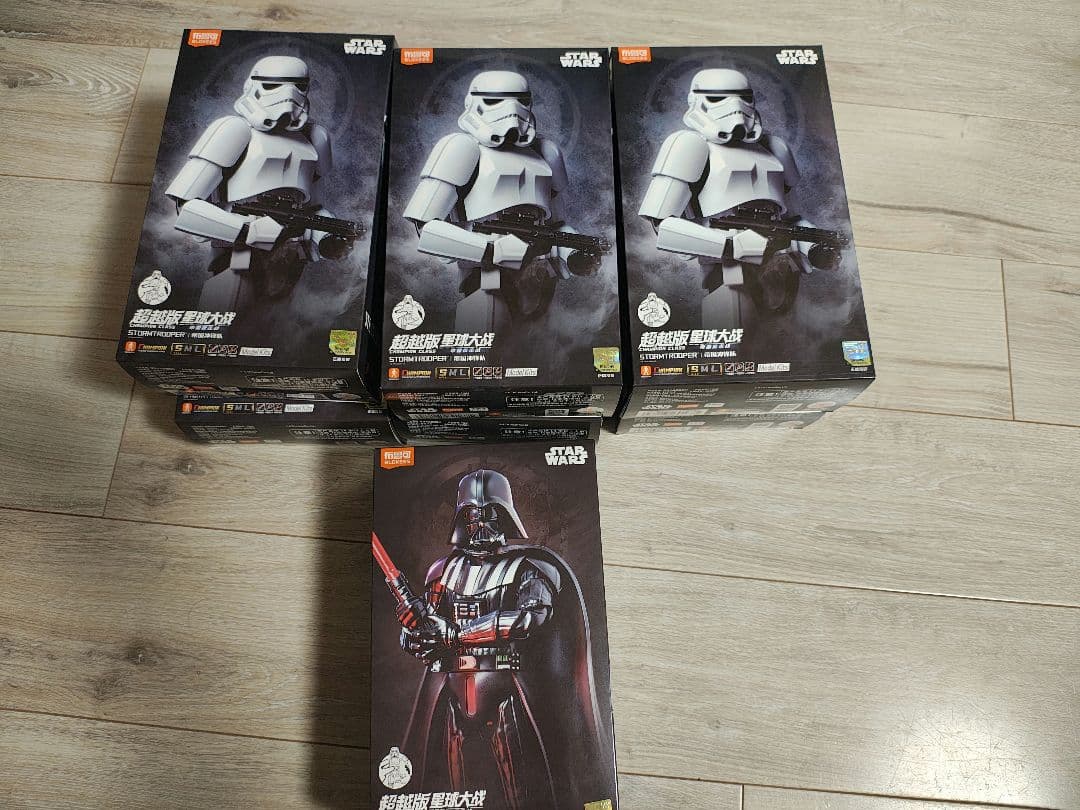 布鲁可/blokees スターワォーズ 超越版　7個セット