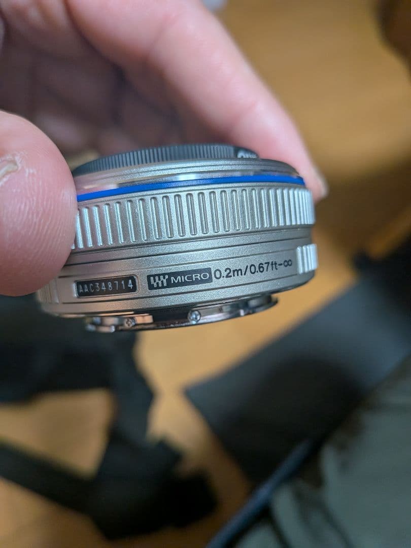 パンケーキレンズ　M.ZUIKO DIGITAL 17㎜　F2.8