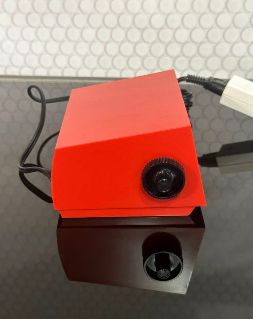 レトロポップ　ドラム式時計　デジタルクロック　置き時計　パタパタ　スペースエイジ