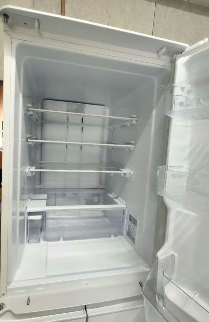 ダバオ 美品2022年製シャープ両側冷蔵庫412L SJ-X417J-W