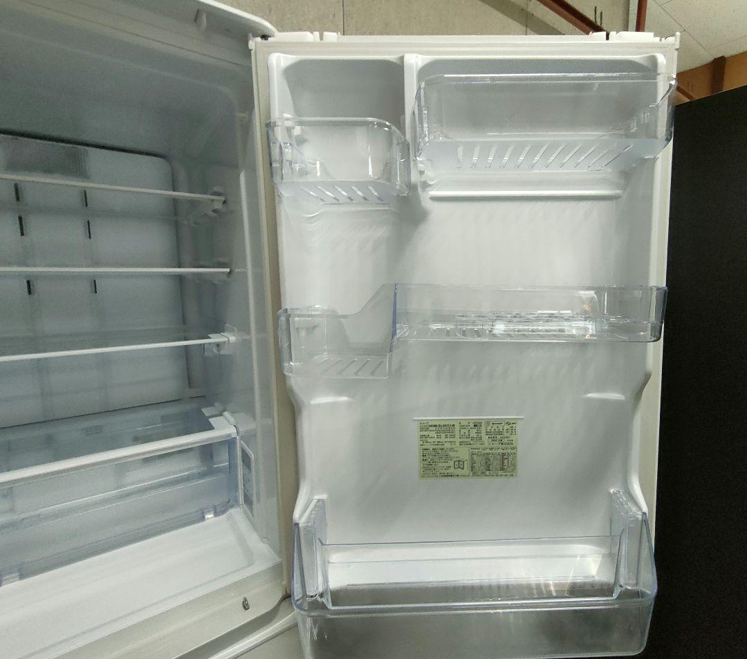 ダバオ 美品2022年製シャープ両側冷蔵庫412L SJ-X417J-W