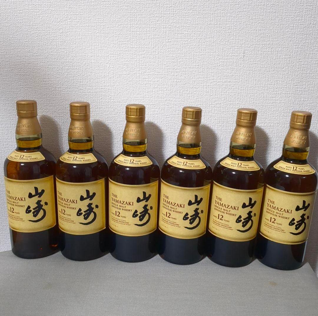 【正規品保証】サントリー山崎12年新品未開封(700ml：６本セット)