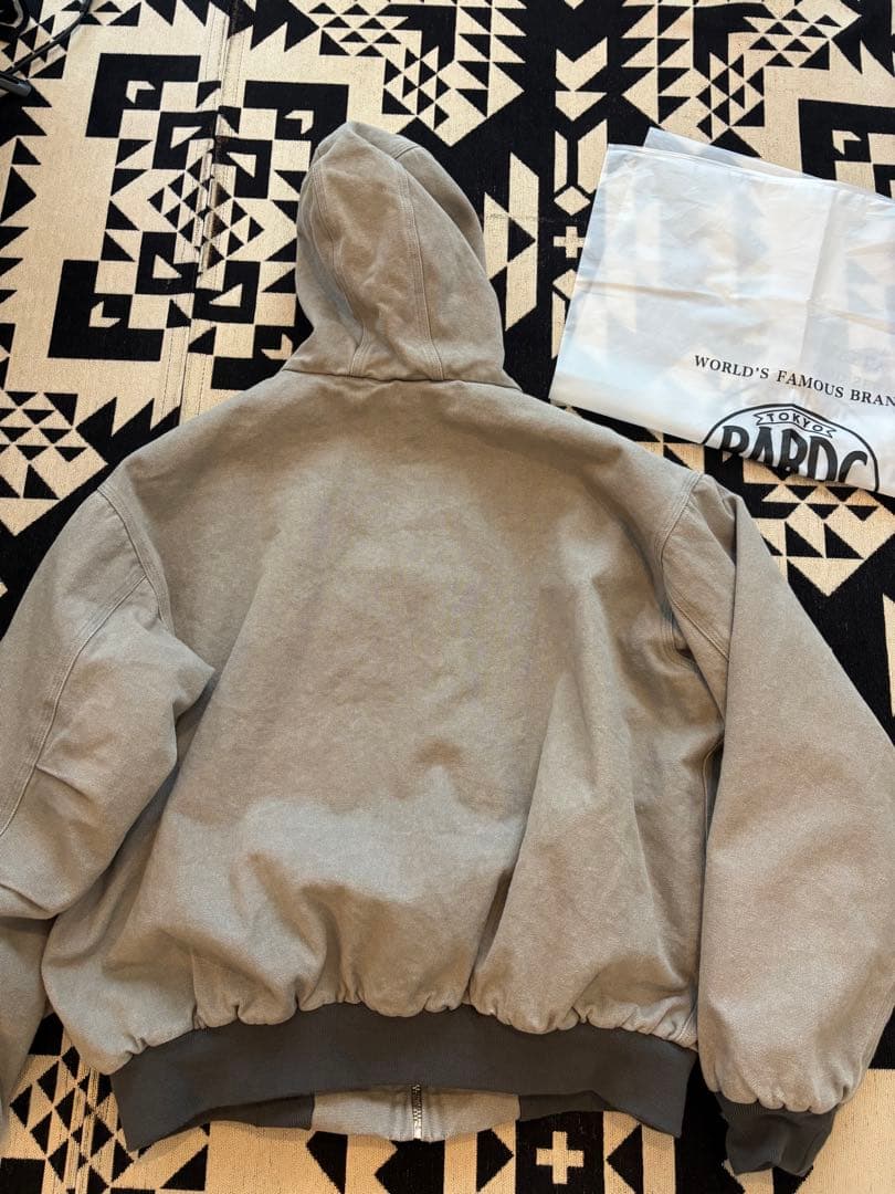 HENRY HAZE フード付きジャケット L グレー