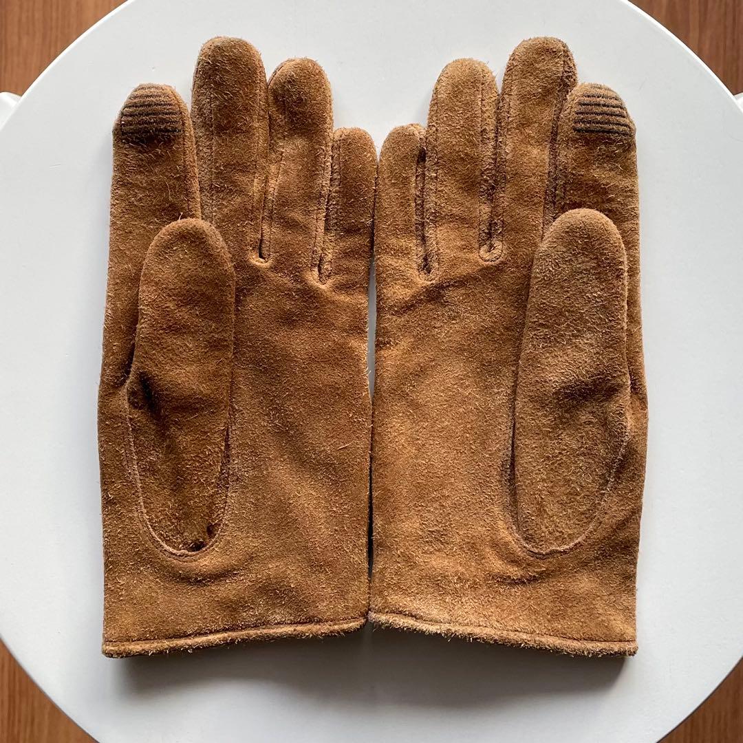 【値下】nonnative ノンネイティブ　グリップスワニー　スエード　手袋