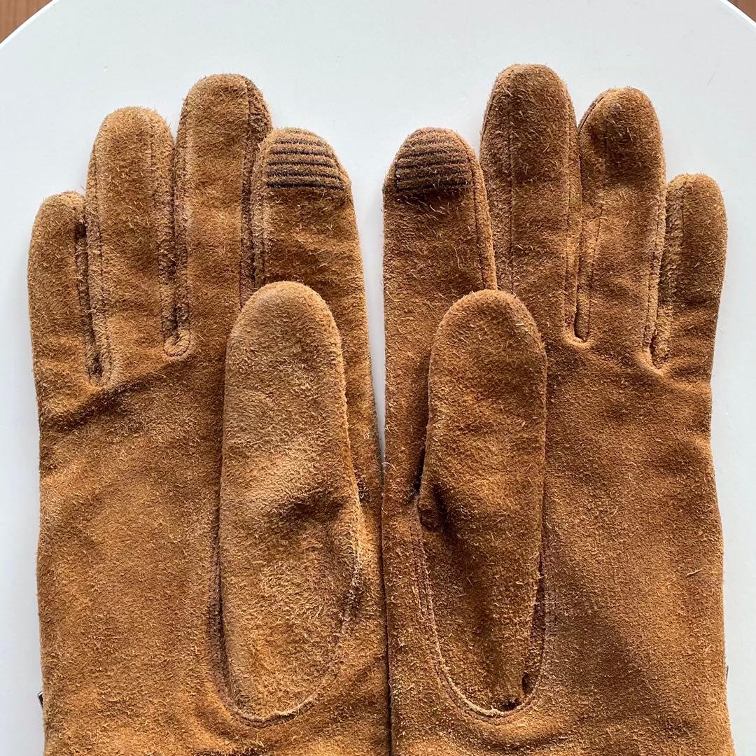 【値下】nonnative ノンネイティブ　グリップスワニー　スエード　手袋