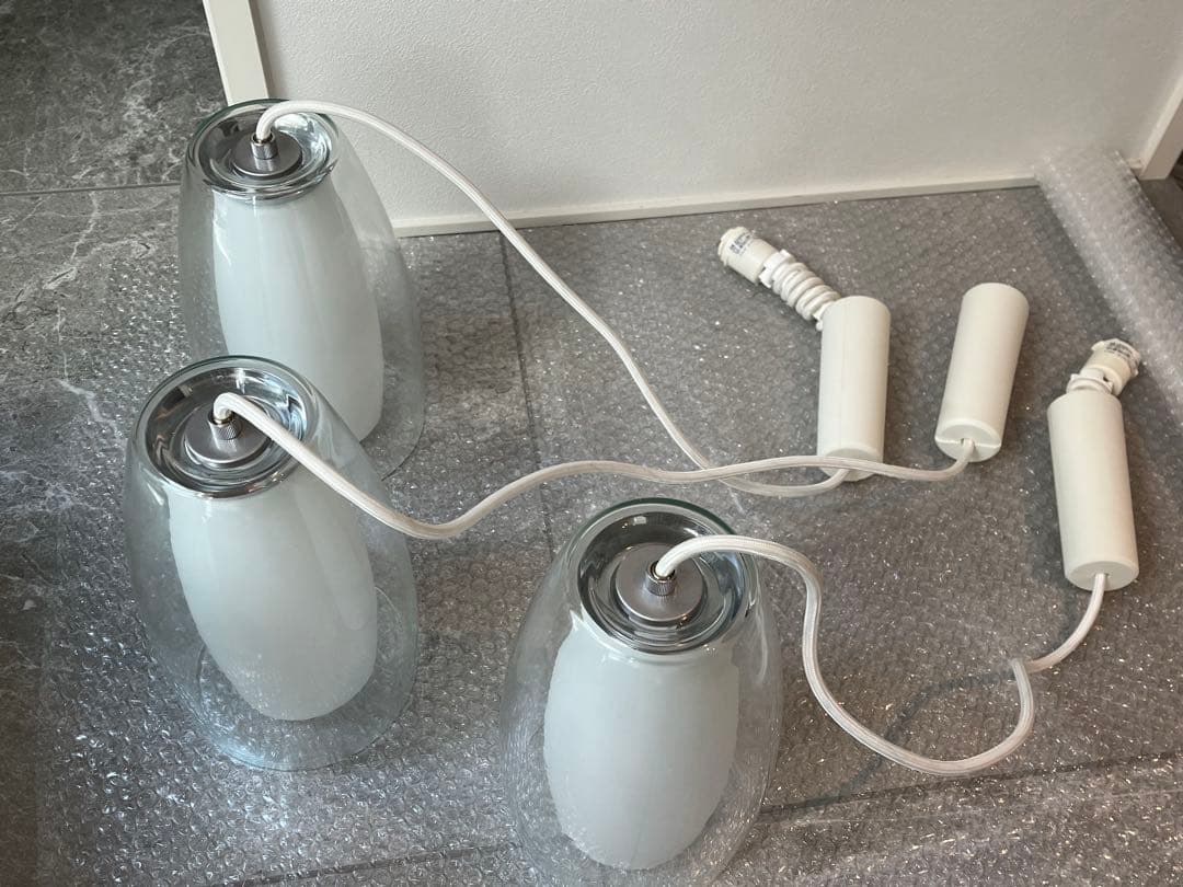 オーデリック　ダクトレール用ペンダントライト3個セット