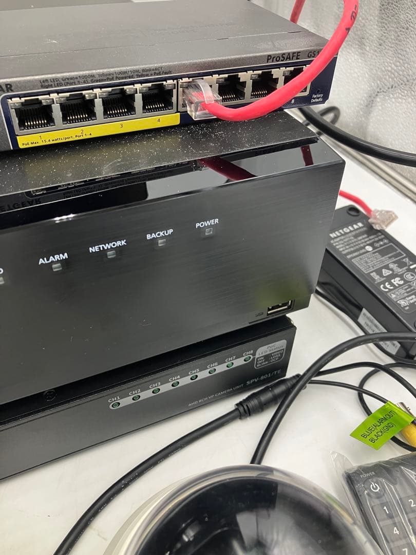 美品　TB EYE 防犯カメラ　セット　まとめ