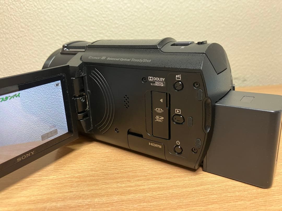 保証付美品・防湿庫保管・保護シール・大手量販店購入SONY FDR-AX45A