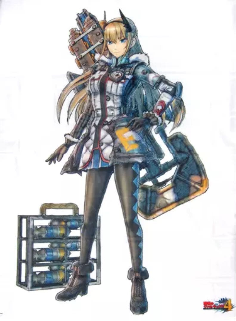 等身大布ポスターレイリィ・ミラー 戦場のヴァルキュリア4 WEBショップ購入特典