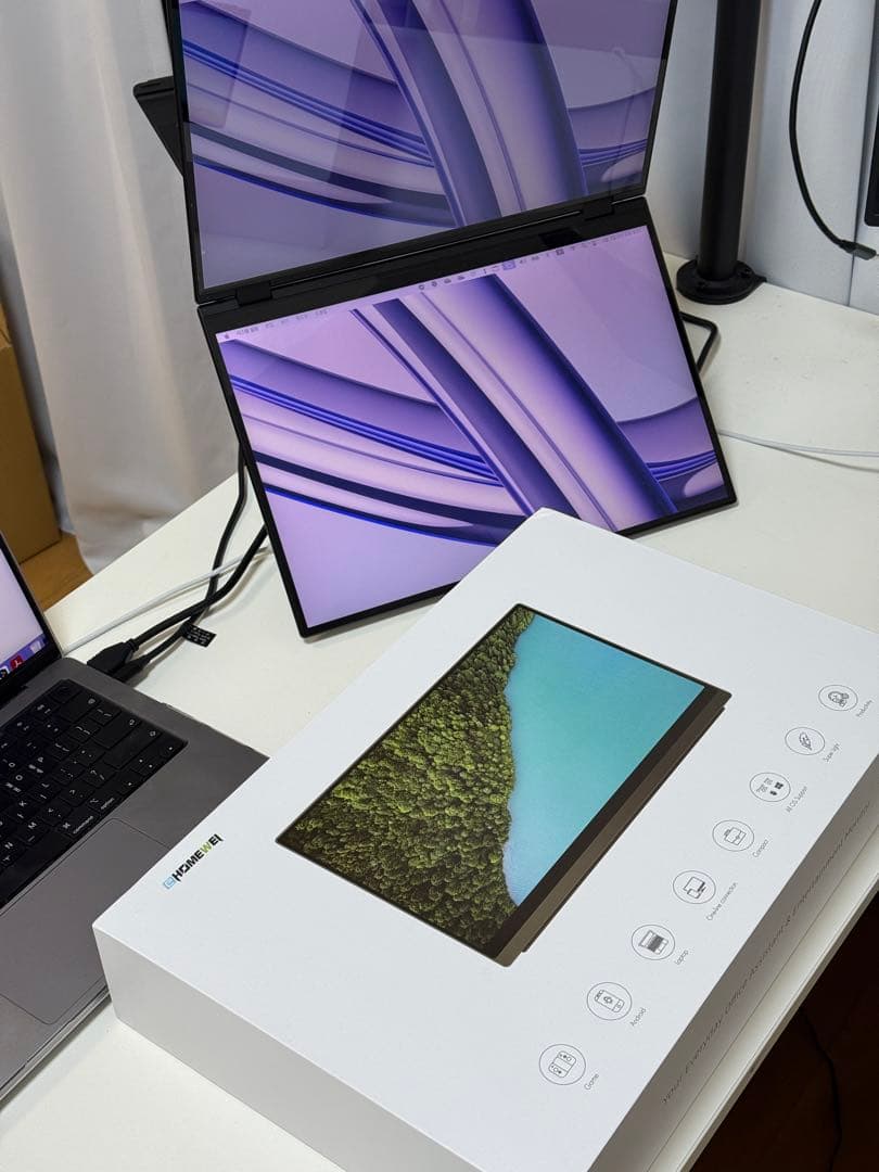 Ewei X2 Pro XQ-160PW タッチ対応デュアルディスプレイ