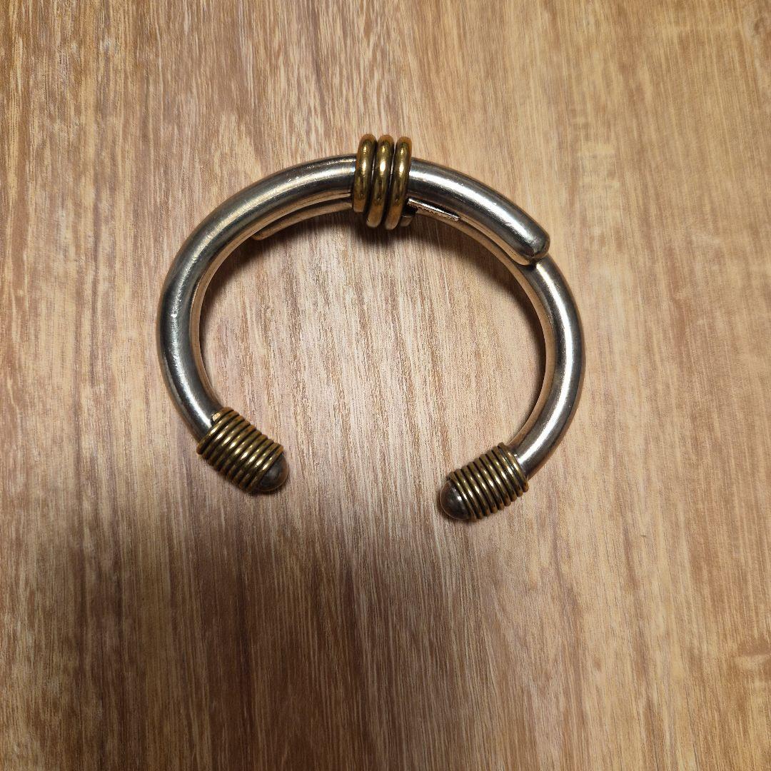 メキシコ製 vintage 925 シルバー パイプ バングル