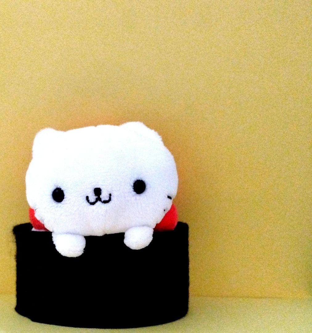 【激レア‼️】サンエックス にゃんにゃんにゃんこお寿司 イクラ ぬいぐるみ