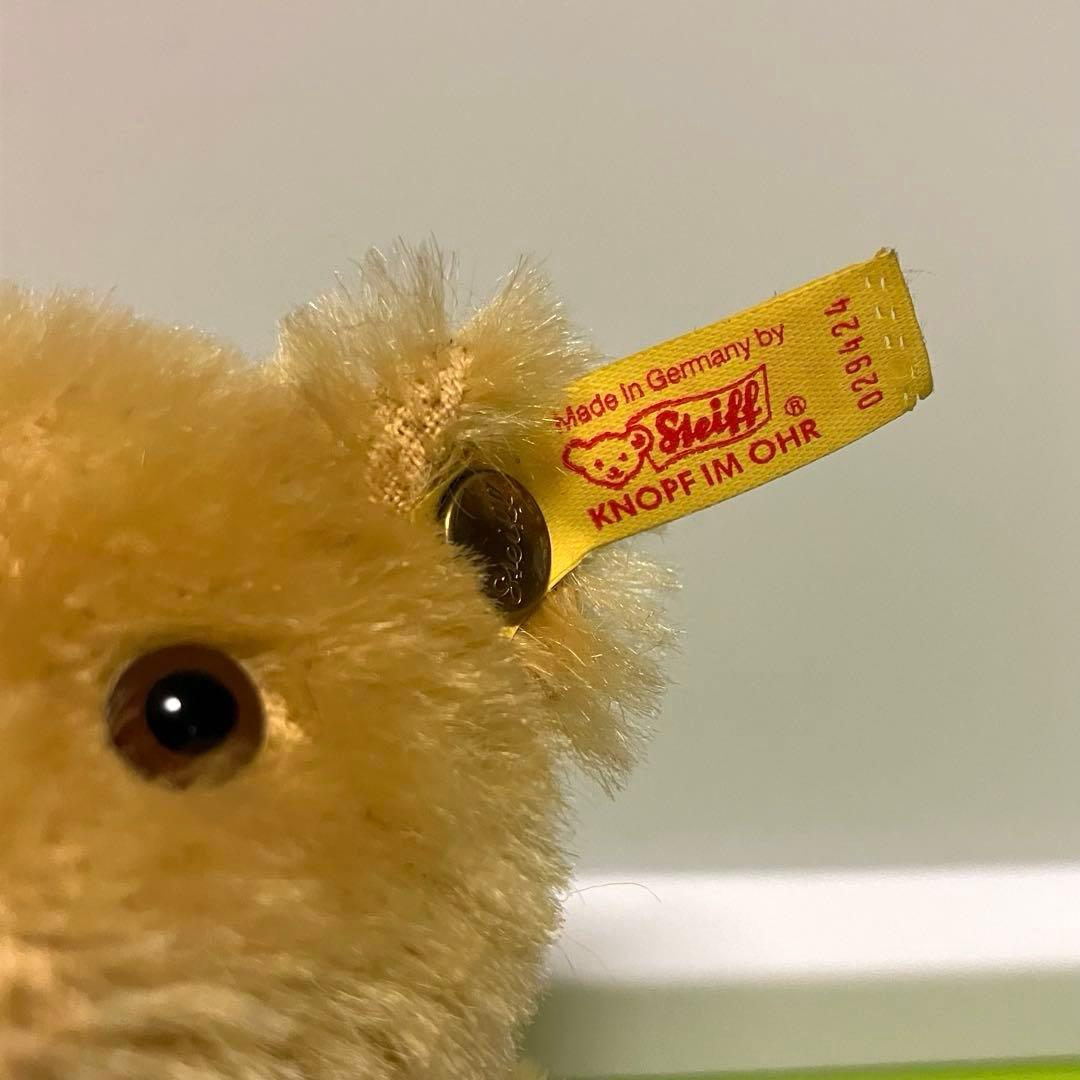 シュタイフ（steiff)⭐️小さめテディベア⭐️ベージュ⭐️ビンテージ