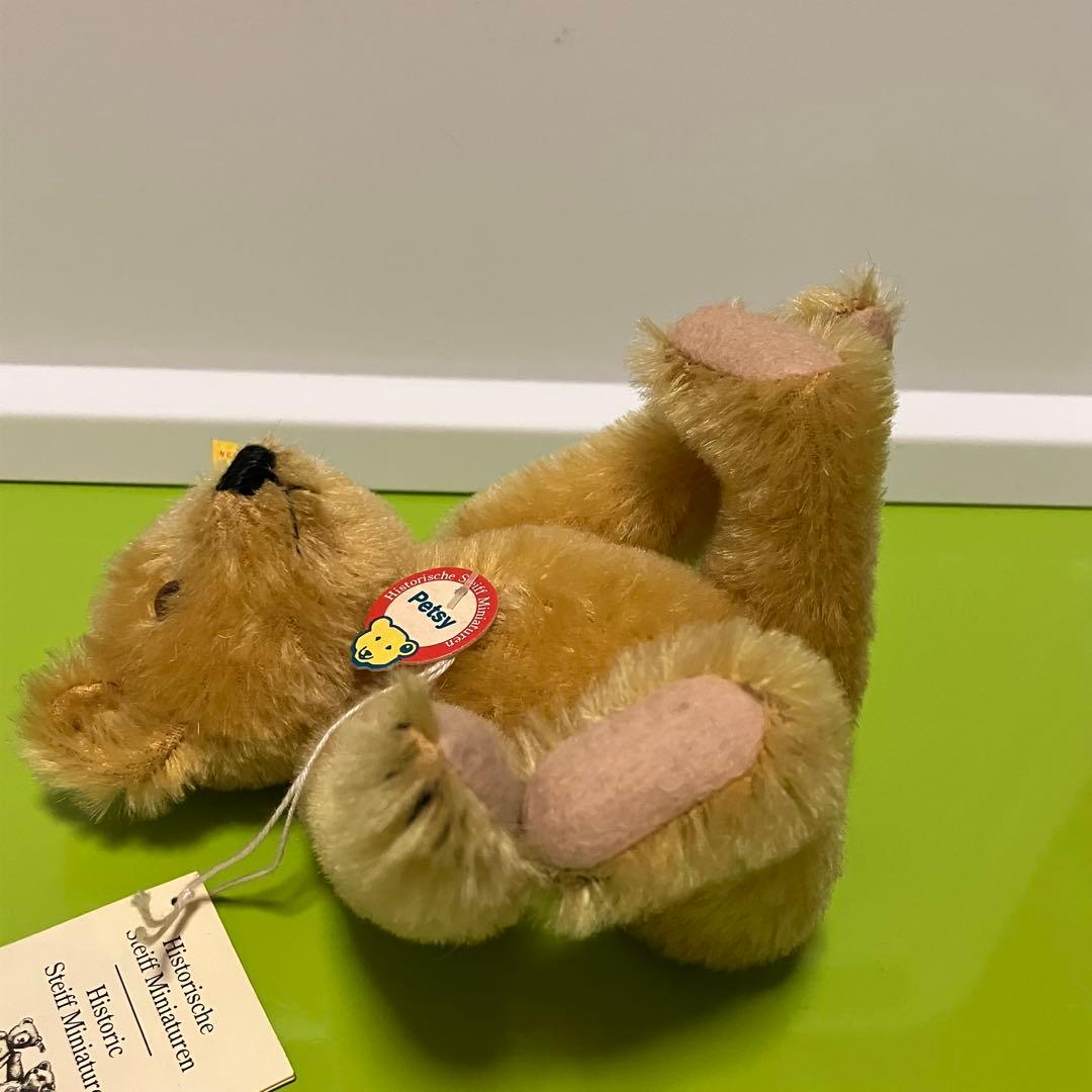 シュタイフ（steiff)⭐️小さめテディベア⭐️ベージュ⭐️ビンテージ