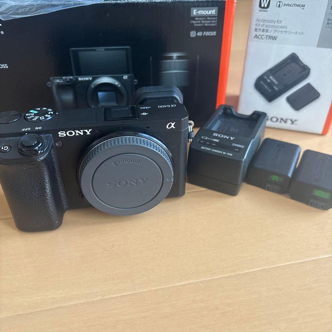 Sony a6400本体　バッテリー